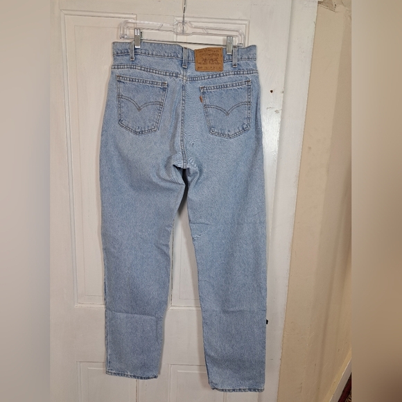 Vintage Orange Tab '96s Levi's 550 Relaxed Fit Tapered Leg W34 L32 - Picture 1 of 15